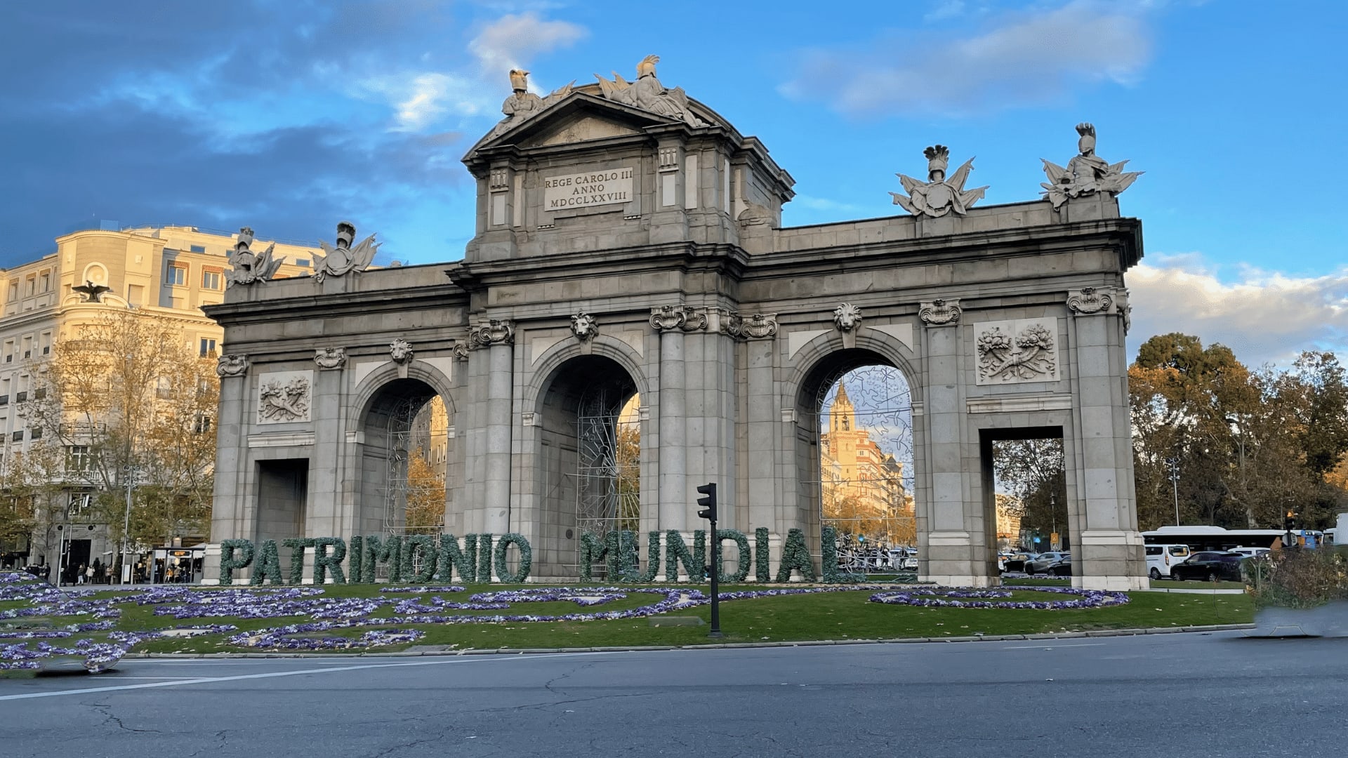 puerta de alcala madrid spain