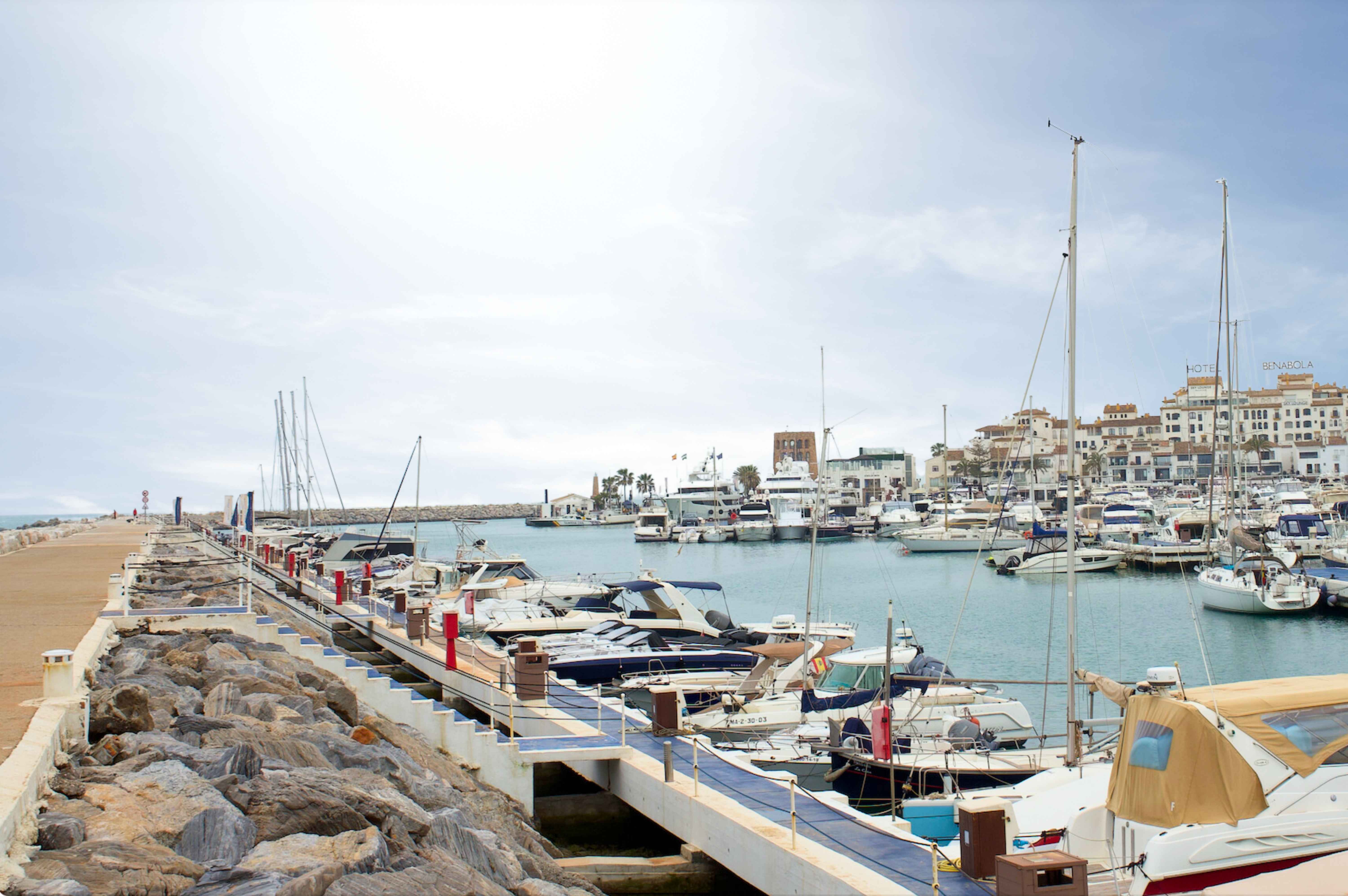 puerto banus marbella spain yatch