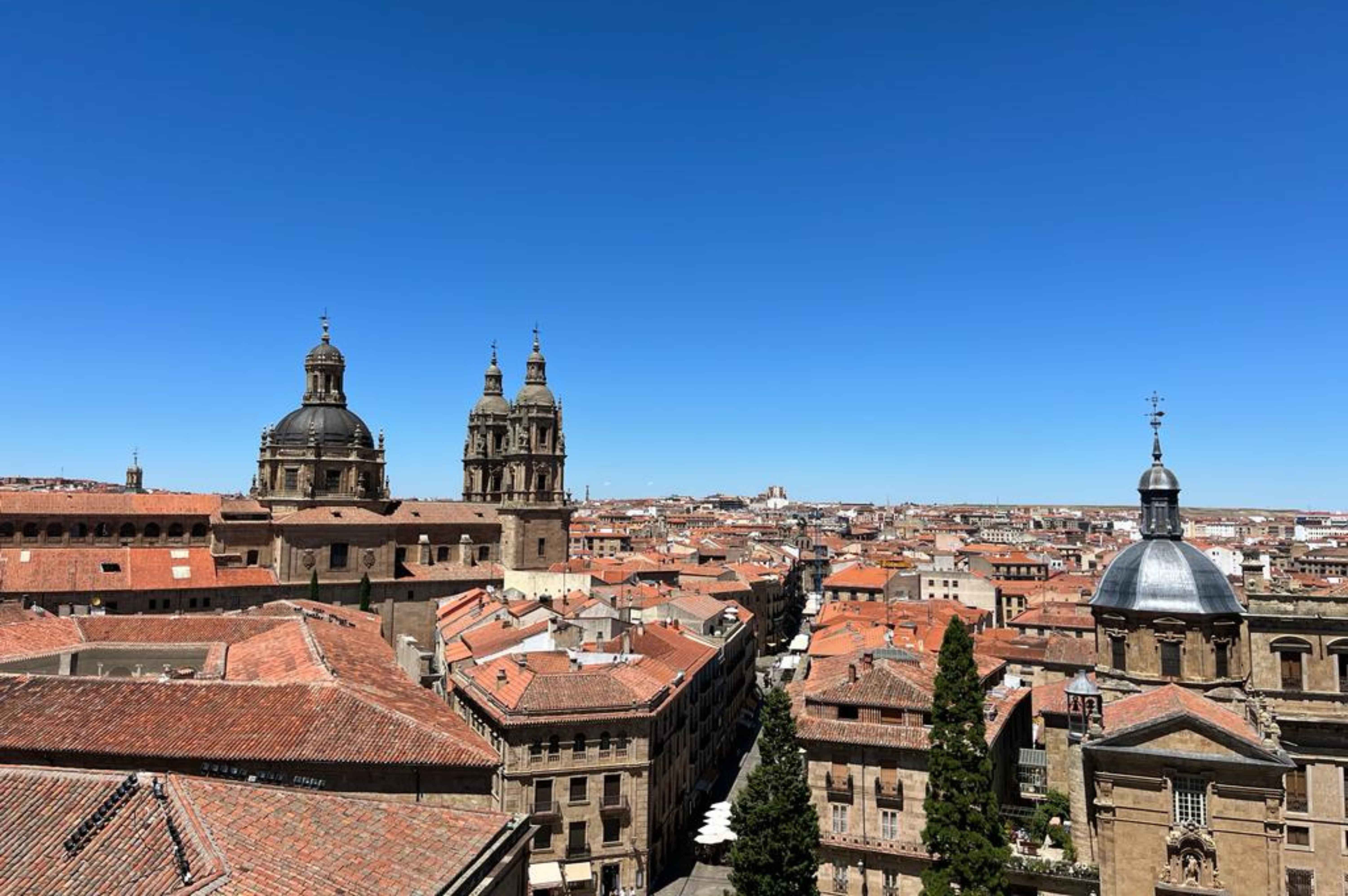 salamanca views from the cathedral top