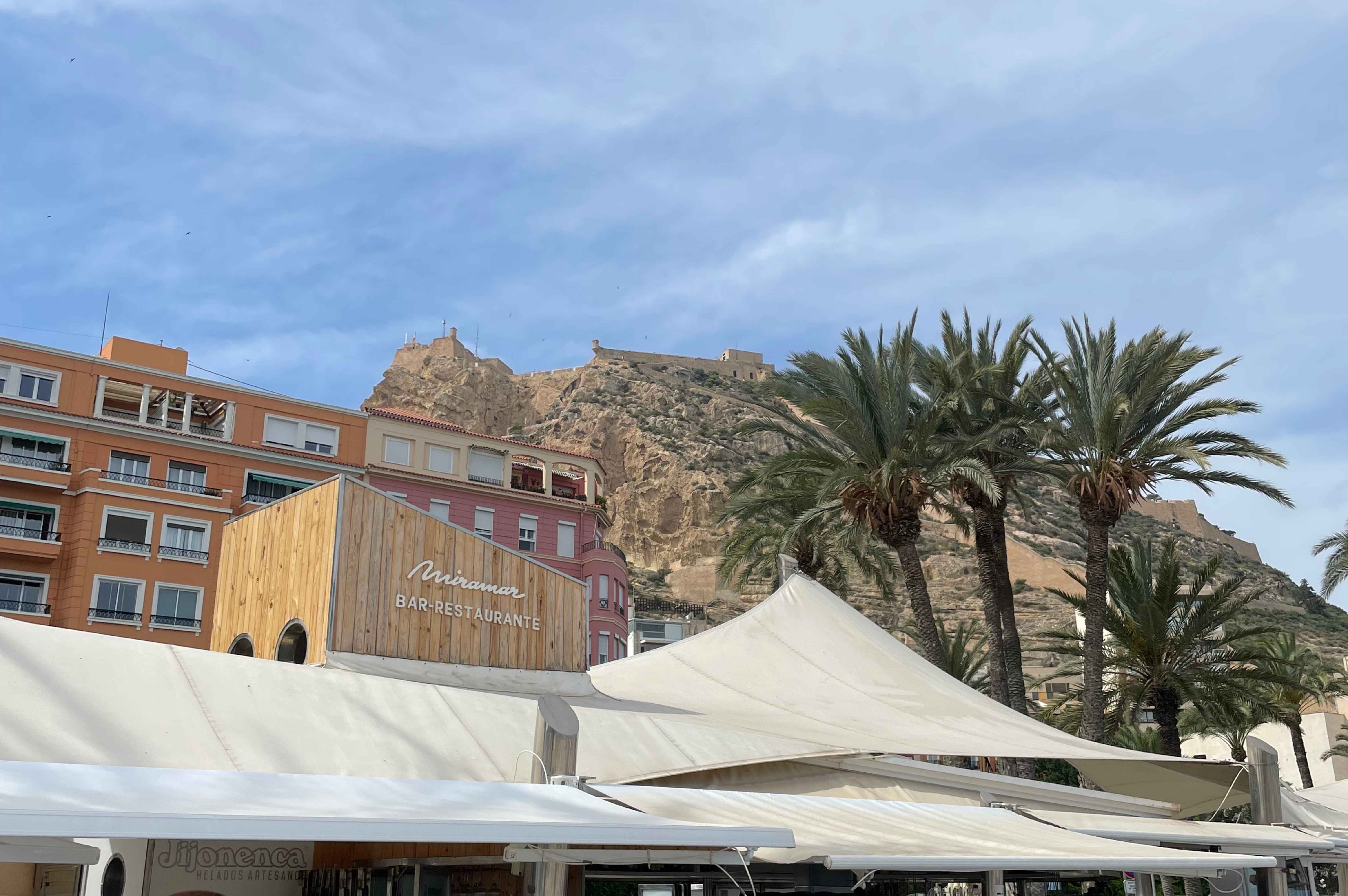 santa barbara fortress in alicante