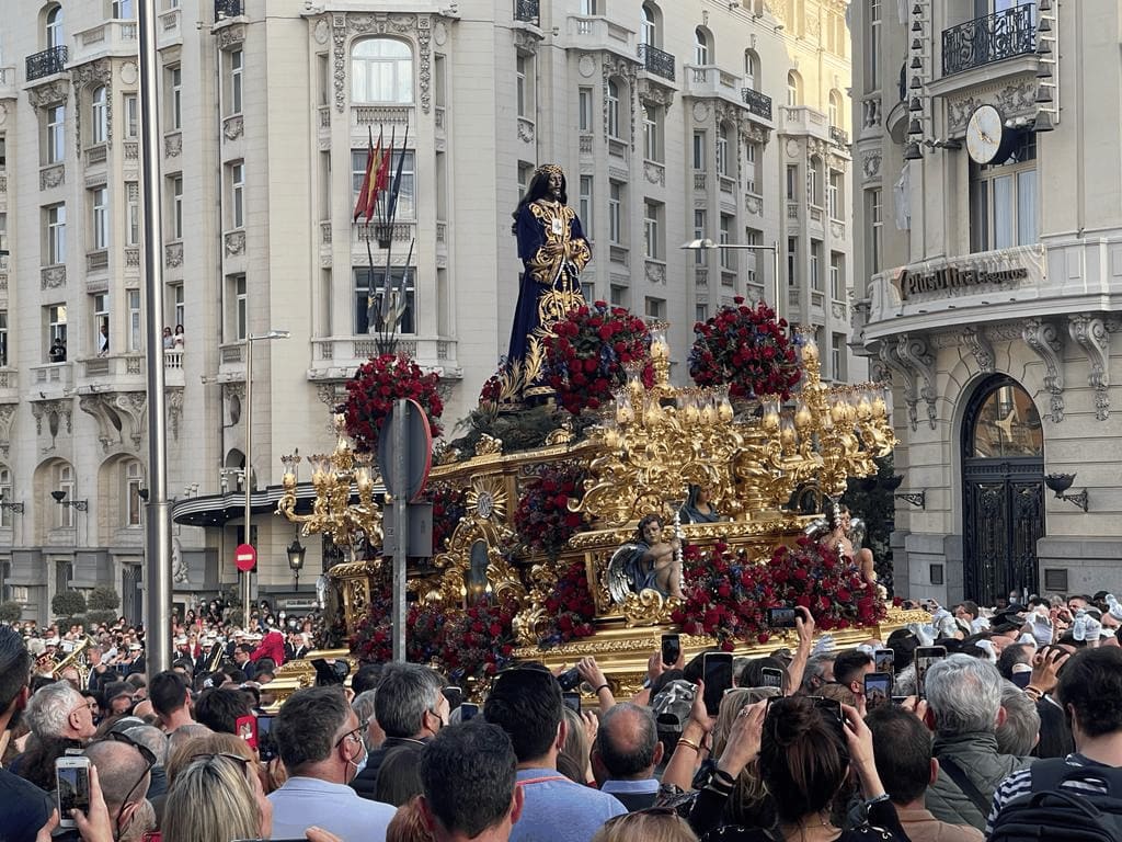 Photo of holy week in madrid