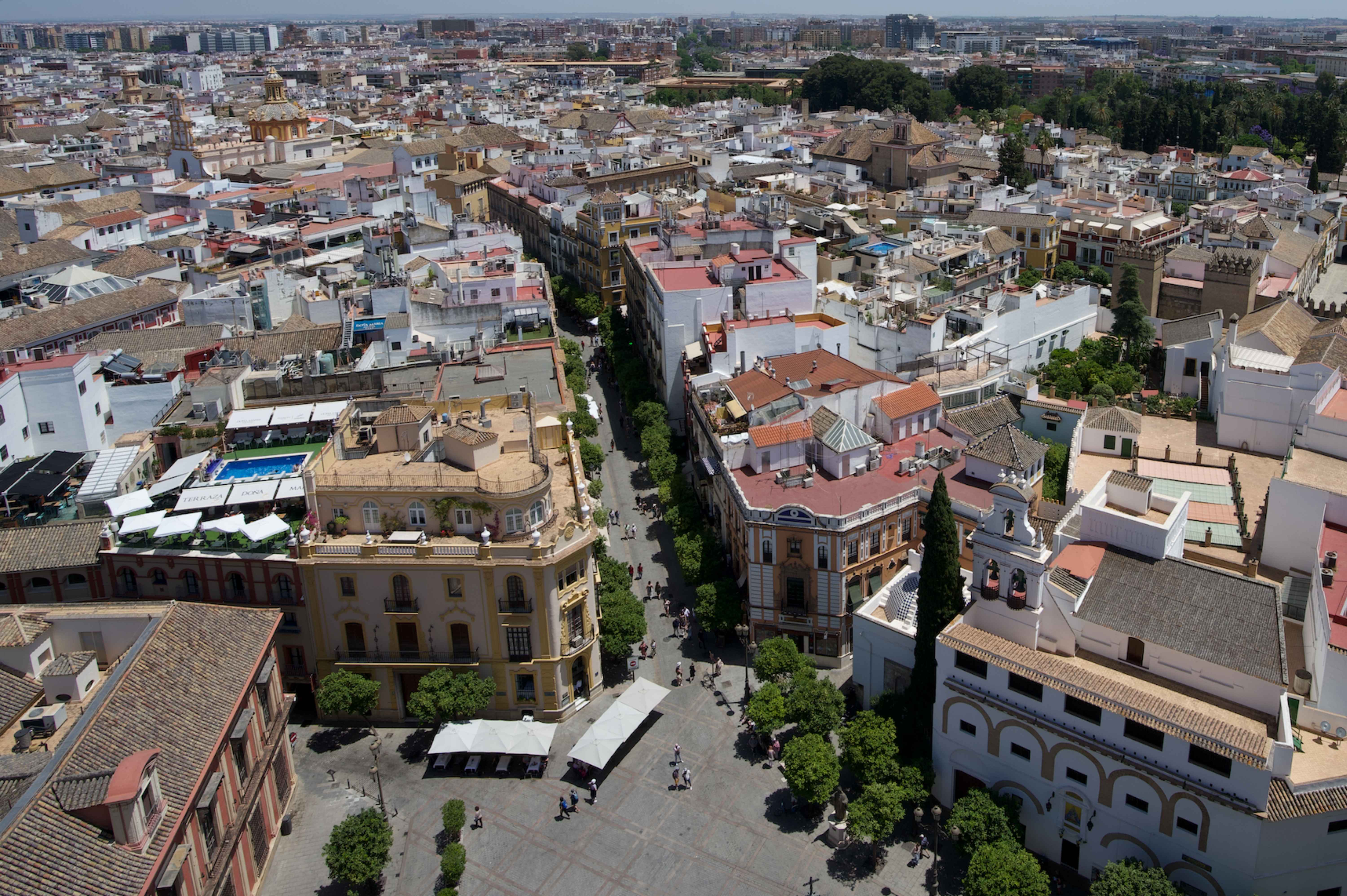 seville at night