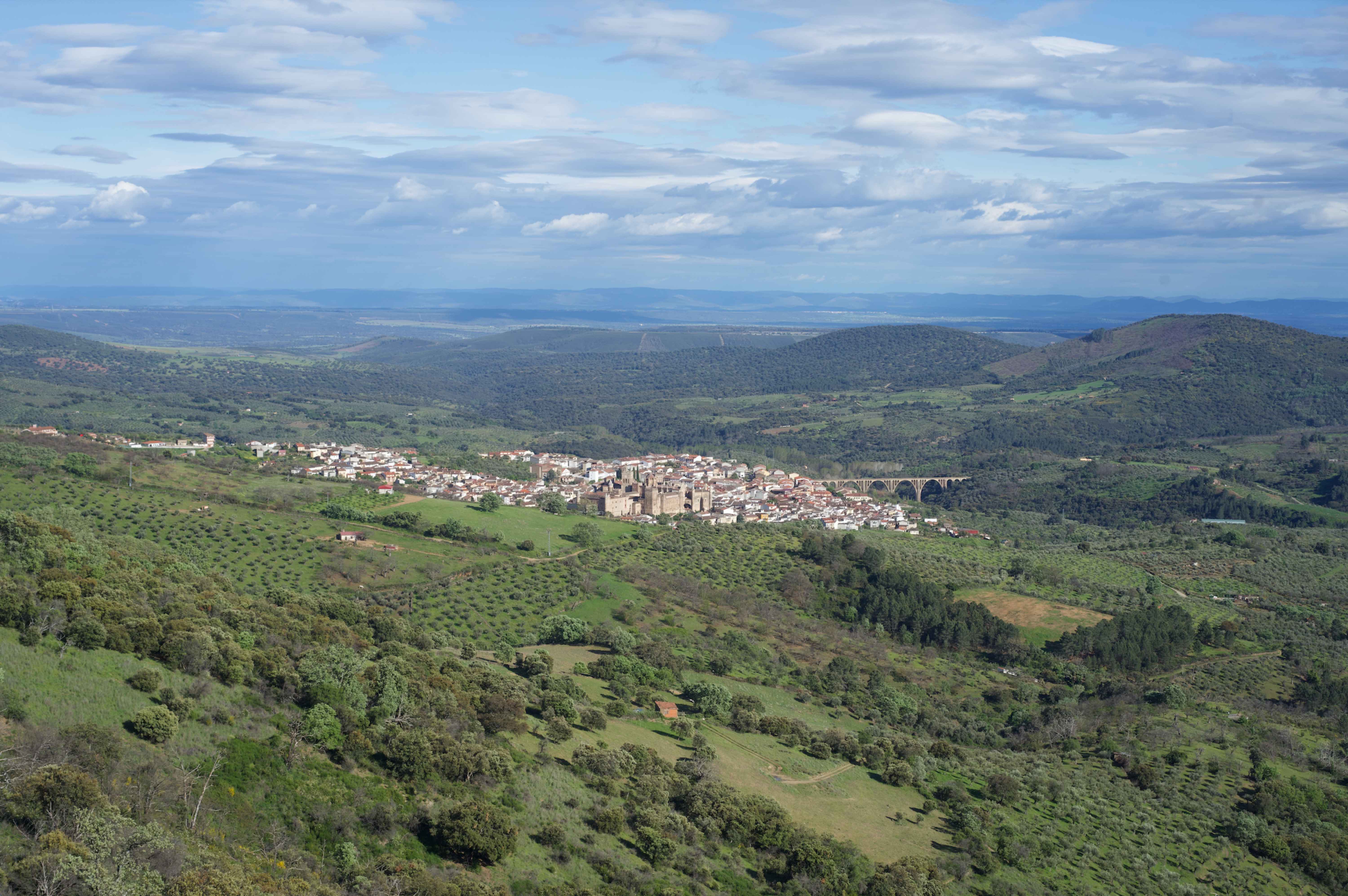 sierra de guadalupe extremadura spain