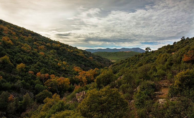 Sierra madrona spain mountains