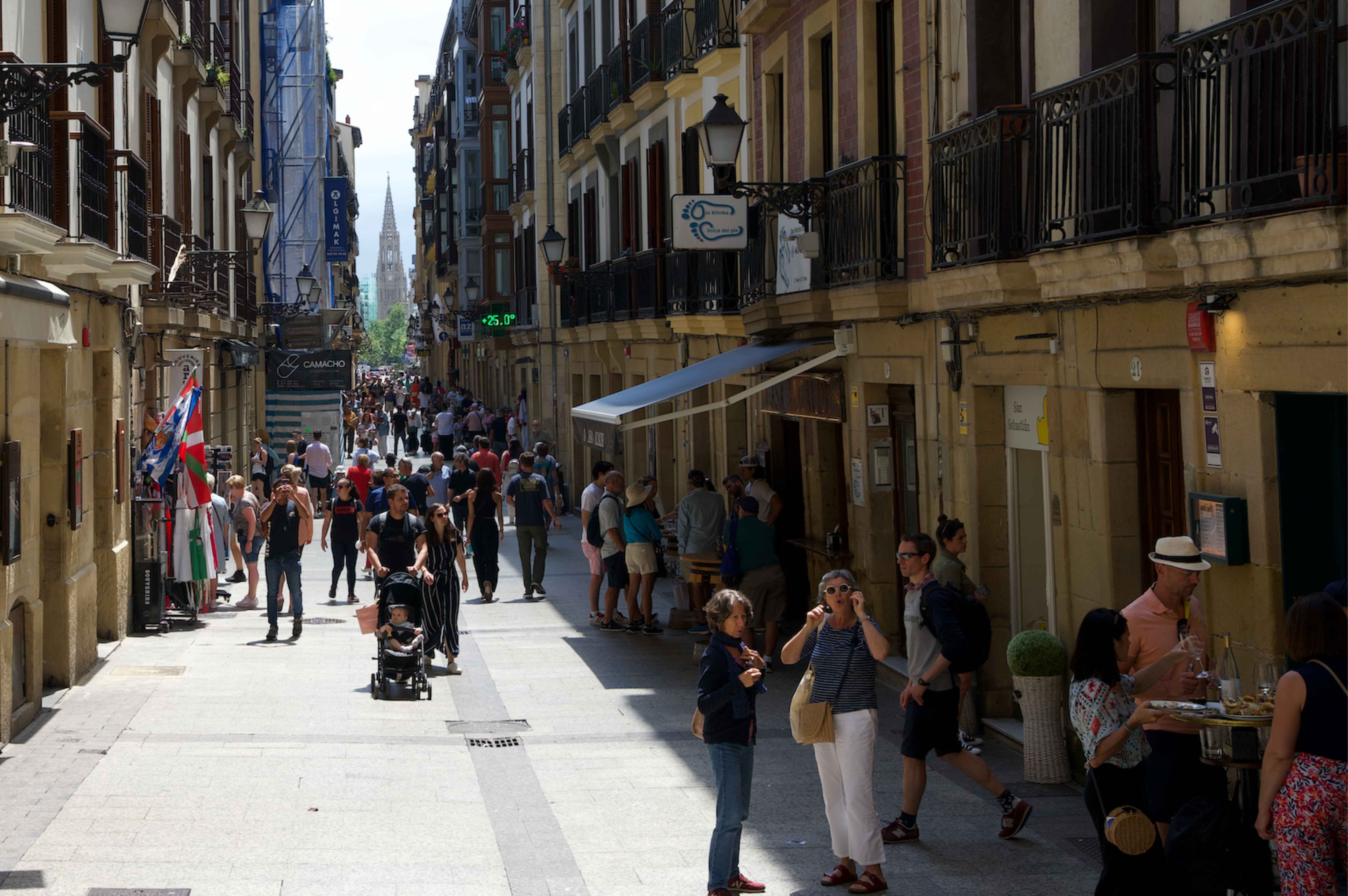 spain street food people great weather streets