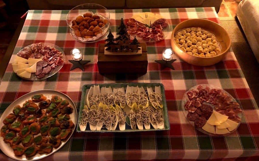 Spain new year food