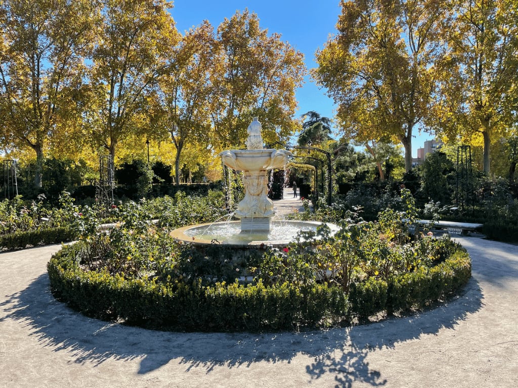 retiro park madrid spain