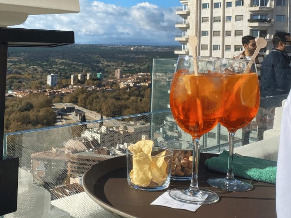 Photo of a terraceo in madrid