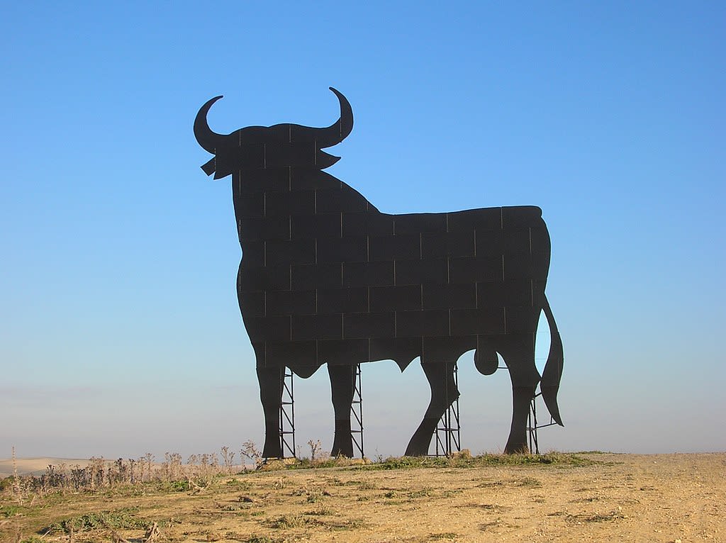 Toro osborne in Spain
