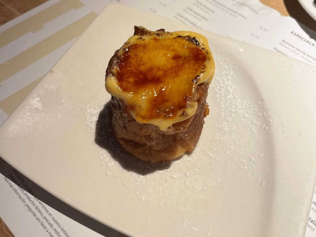 Traditional desserts from Barcelona.