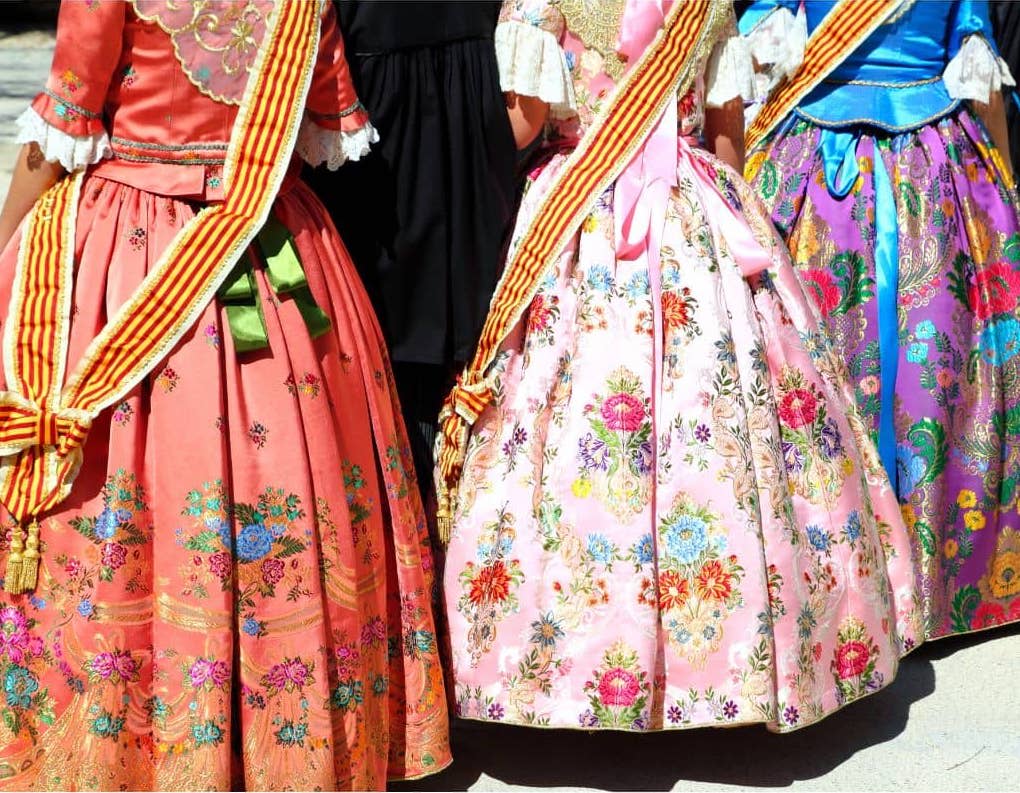 Traje de fallera
