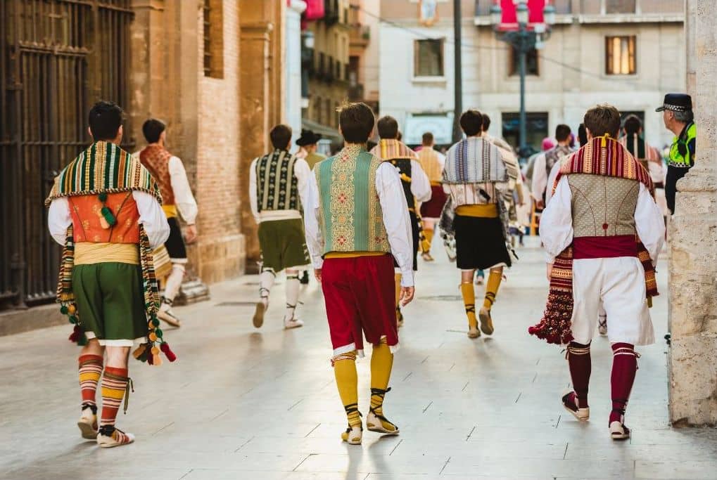 Traje de fallero