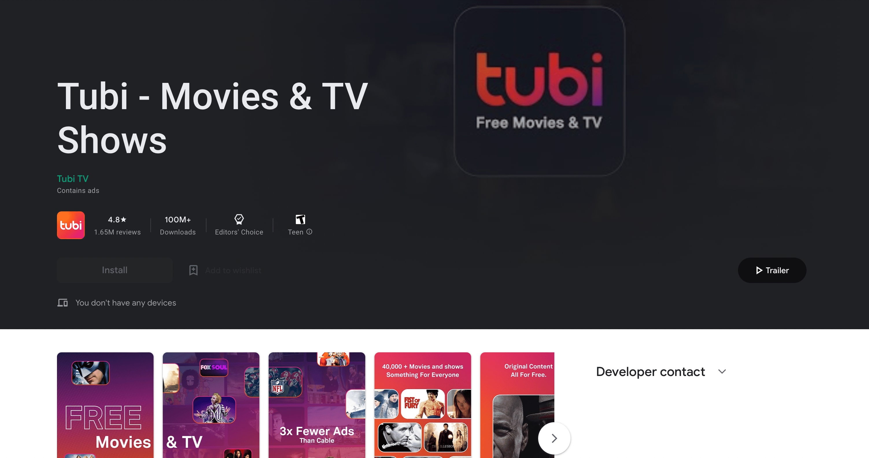 Tubi Platform