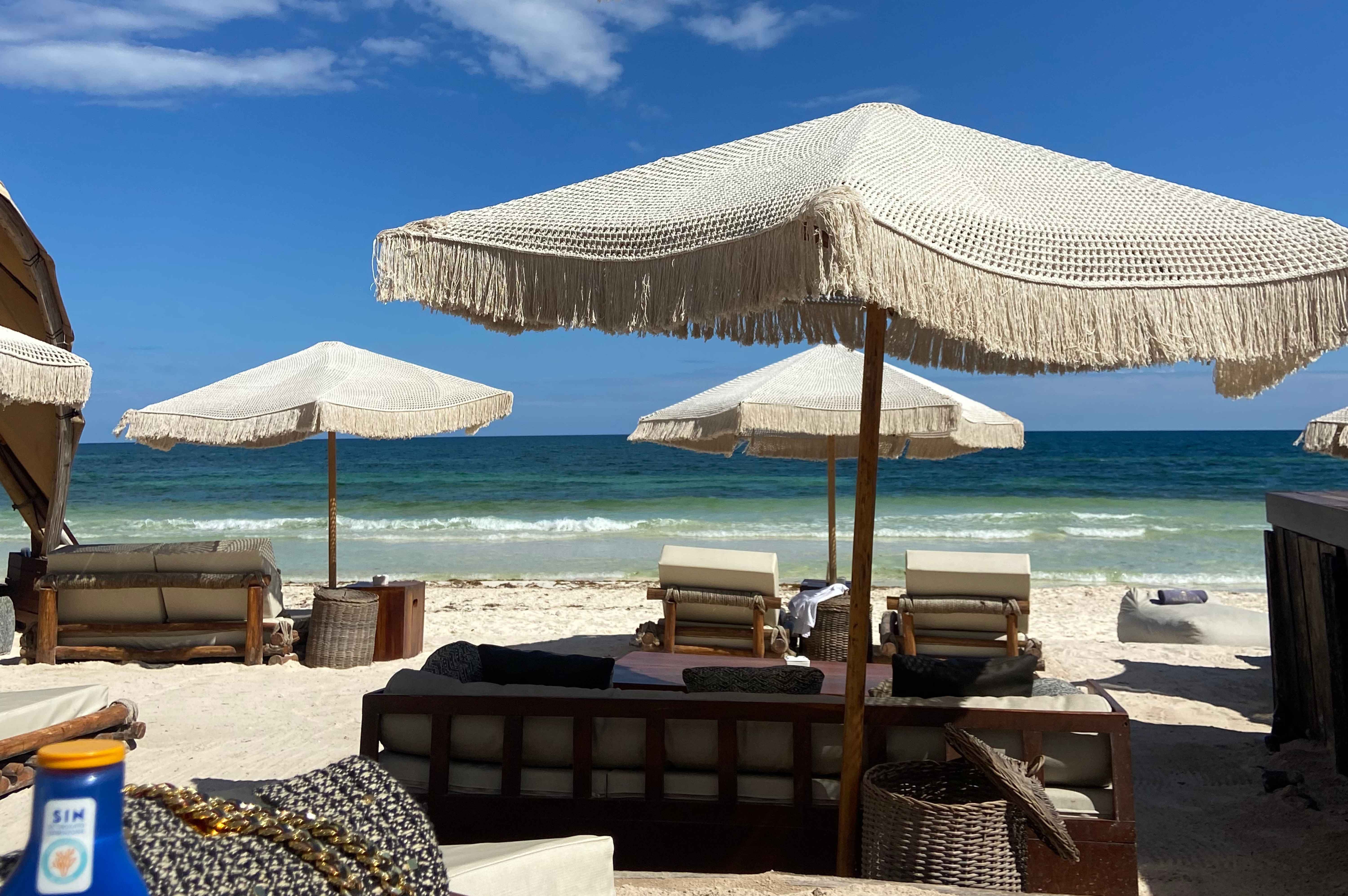 beach in tulum mexico