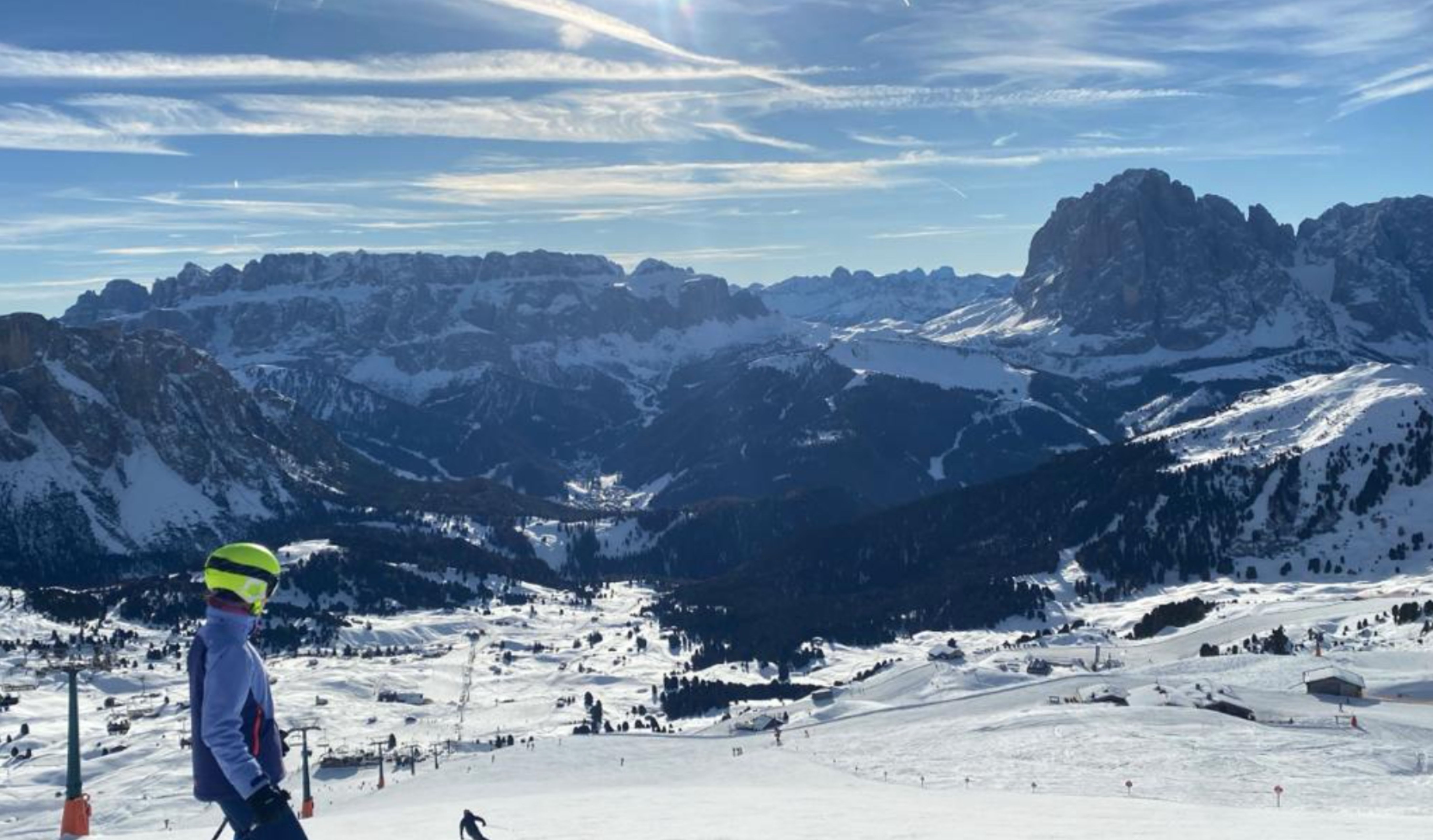 valgardena skiing italy vs spain