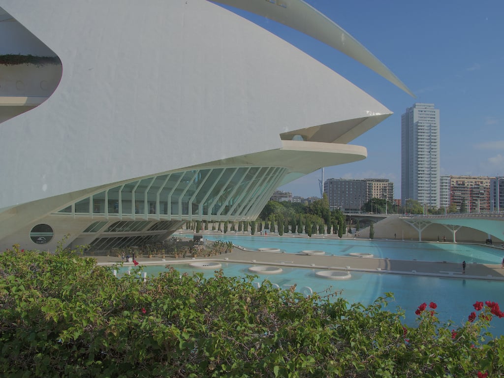 City of arts and sciences in Valencia