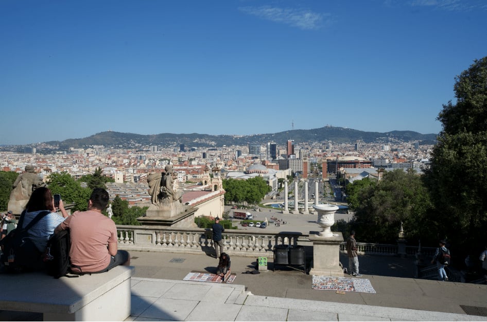 Magic Fountain of Montjuic barcelona spain