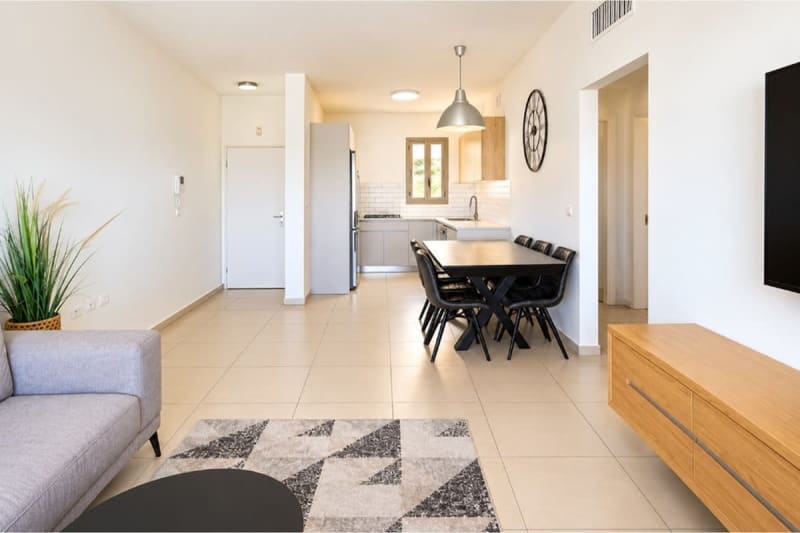 Spacious 4-room apartment with balcony, safe room, storage, and parking!