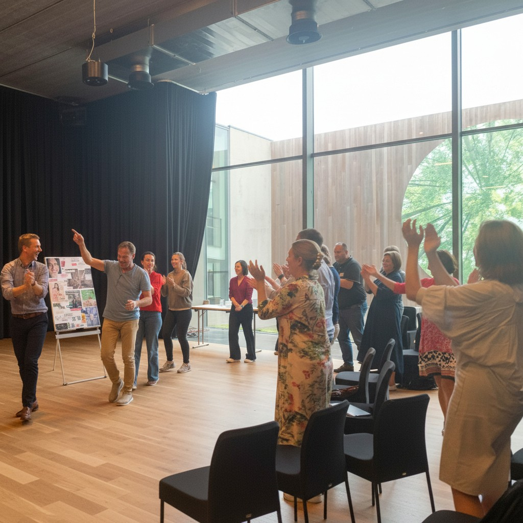 Workshop in actie