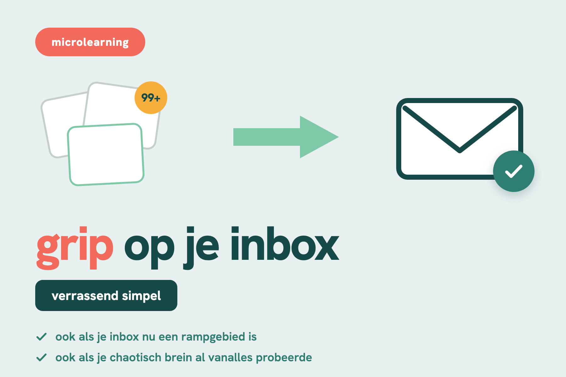 Grip op je inbox microlearning