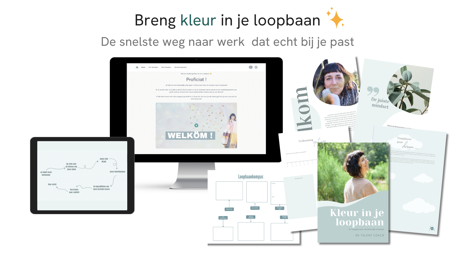 Breng kleur in je loopbaan — overzicht van het online programma