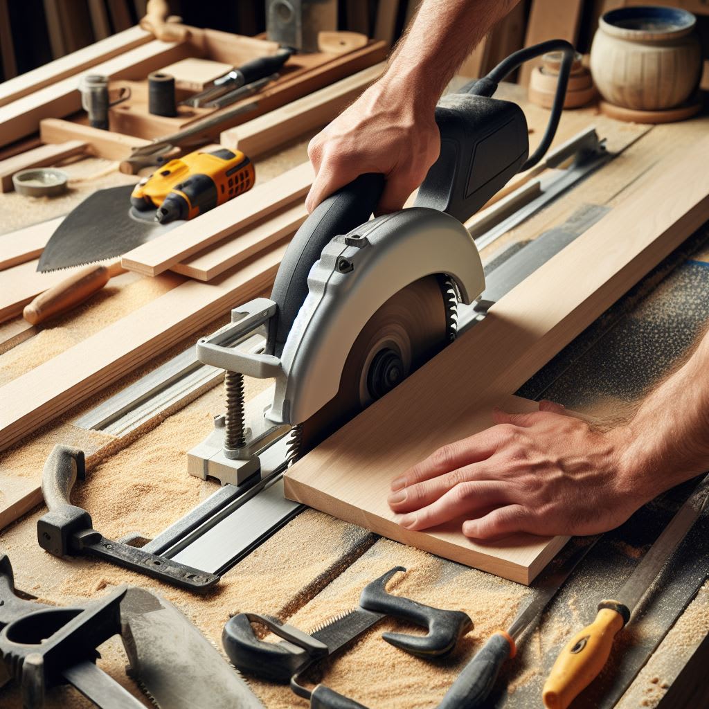 How To Cut Straight With A Portable Bandsaw Wood Working Squad