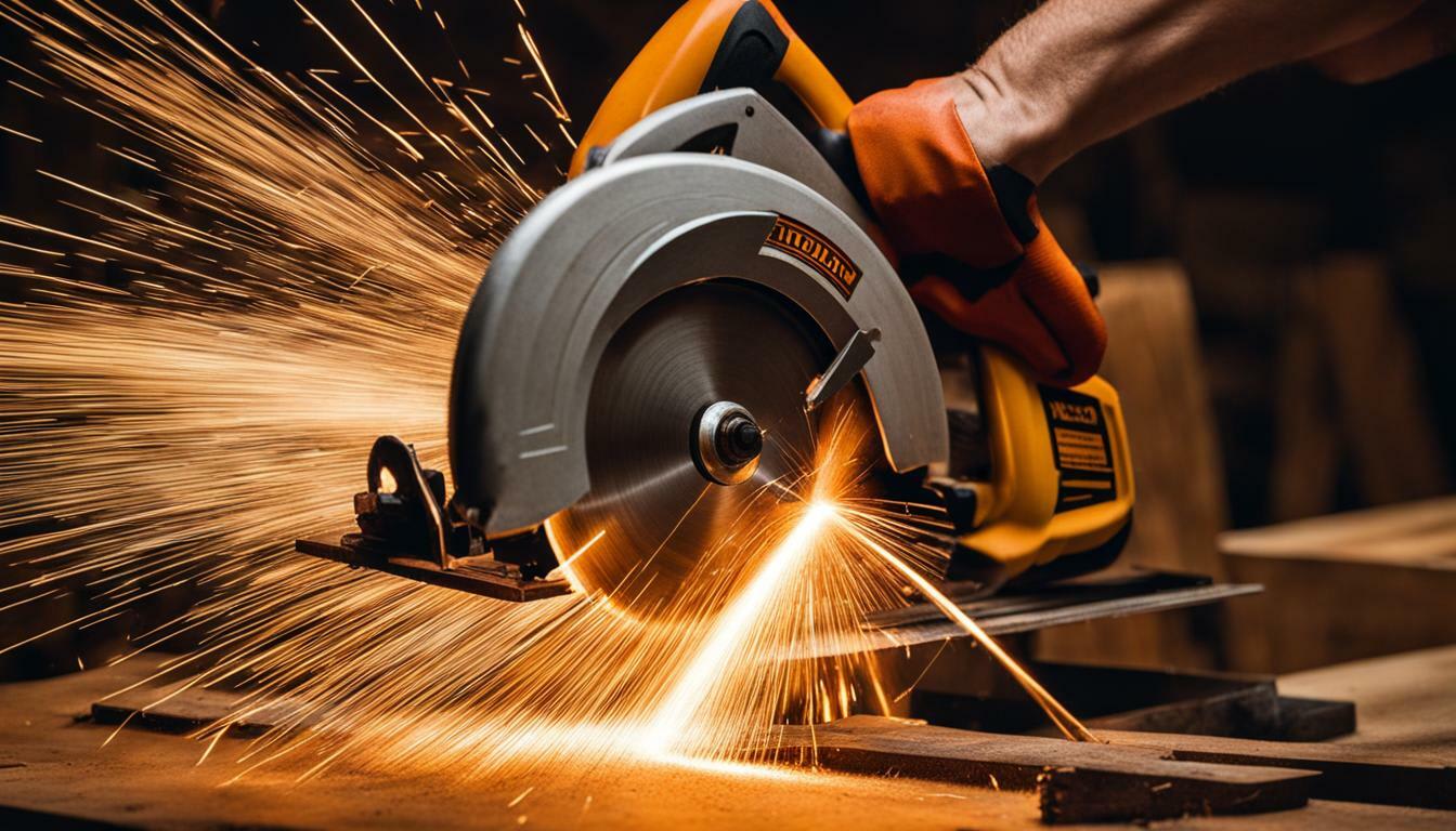 Why Is My Circular Saw Sparking? - Wood Working Squad