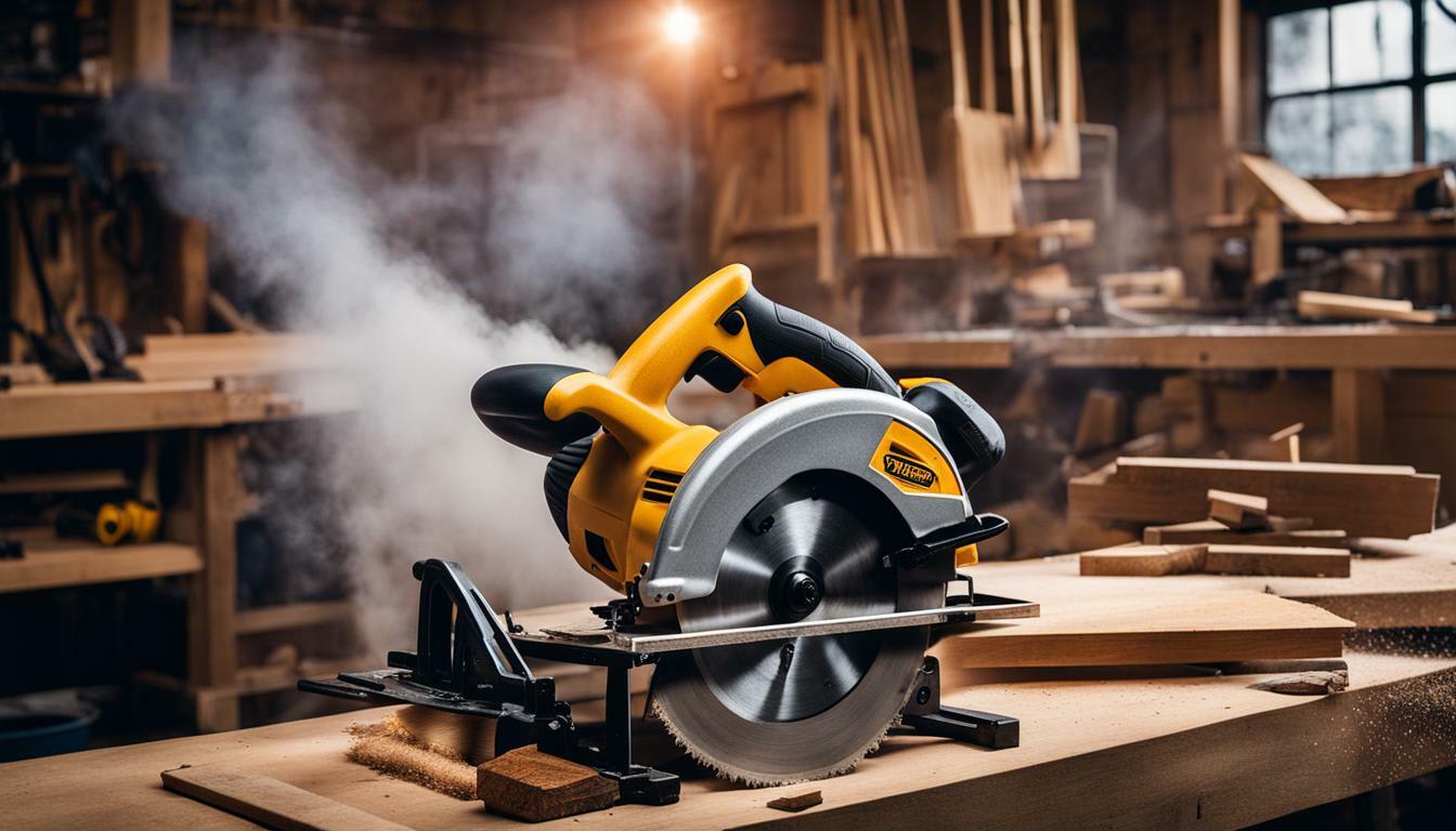 Why Is My Circular Saw Smoking When Cutting? Wood Working Squad