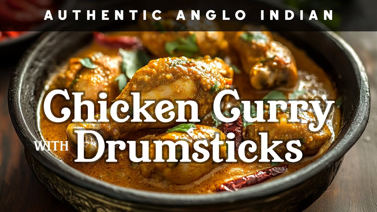 Chicken curry with drumstick & potatoes
