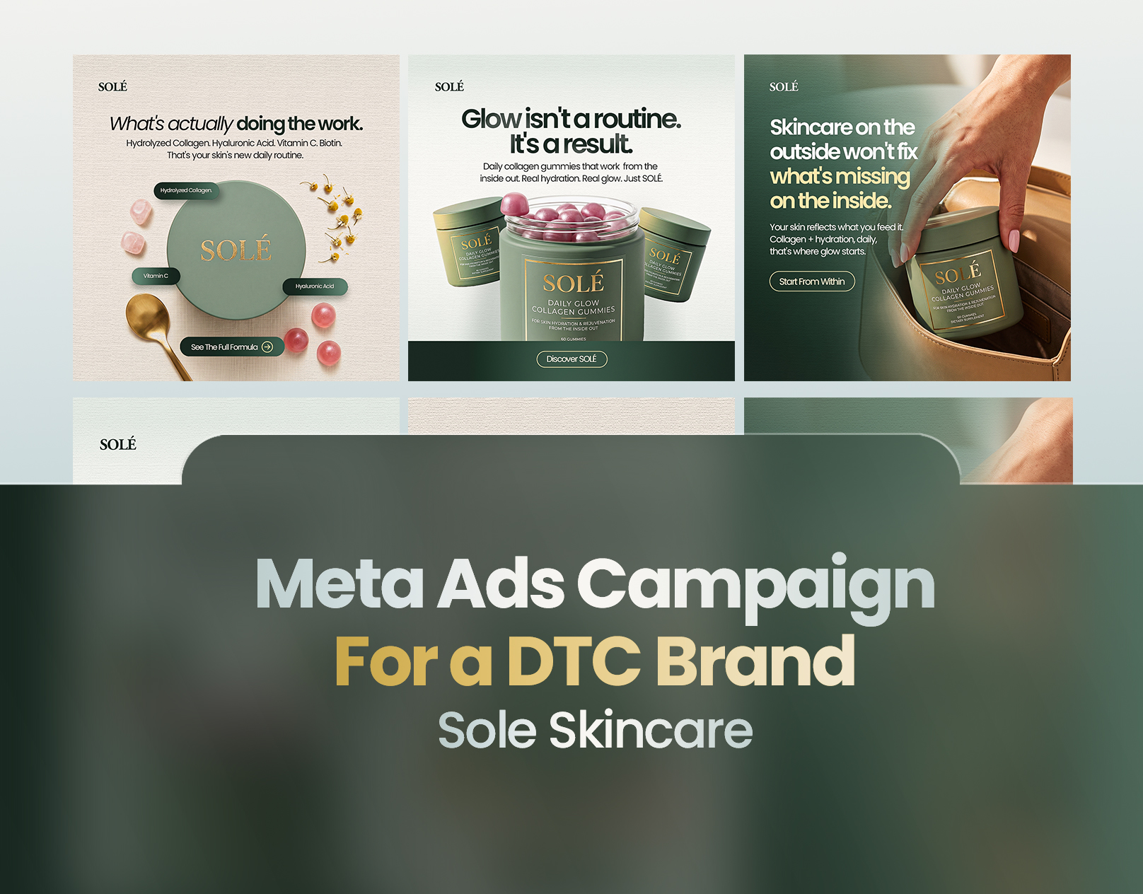 META ADS DESIGN FOR A DTC BRAND