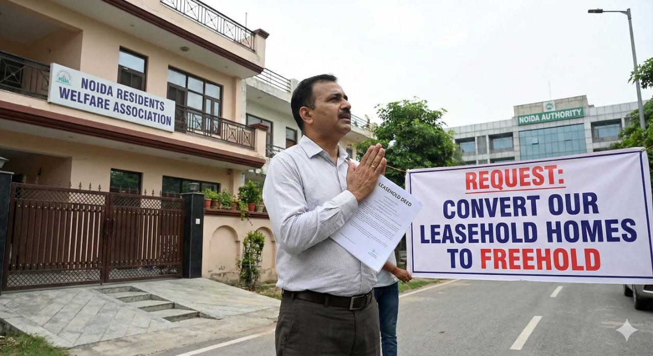 Conversion of Leasehold property into freehold property in Noida