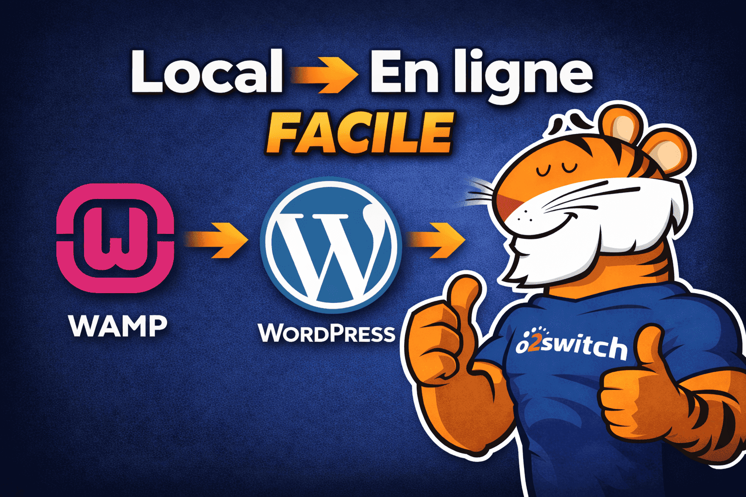 installer WP sur wamps et o2switch