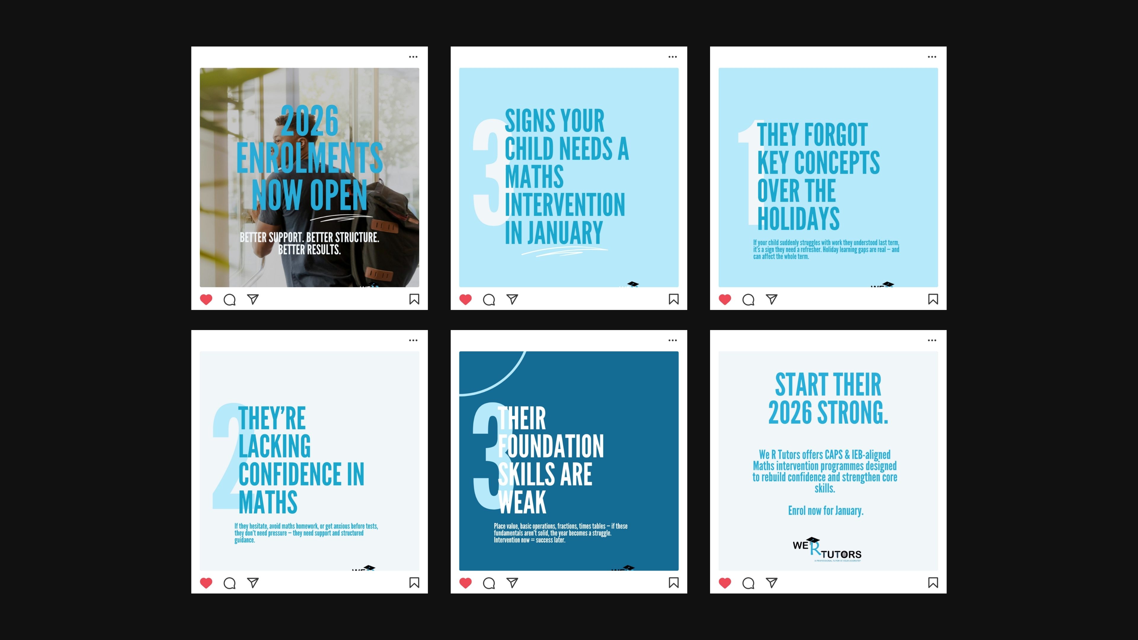 WeRTutors Social Media