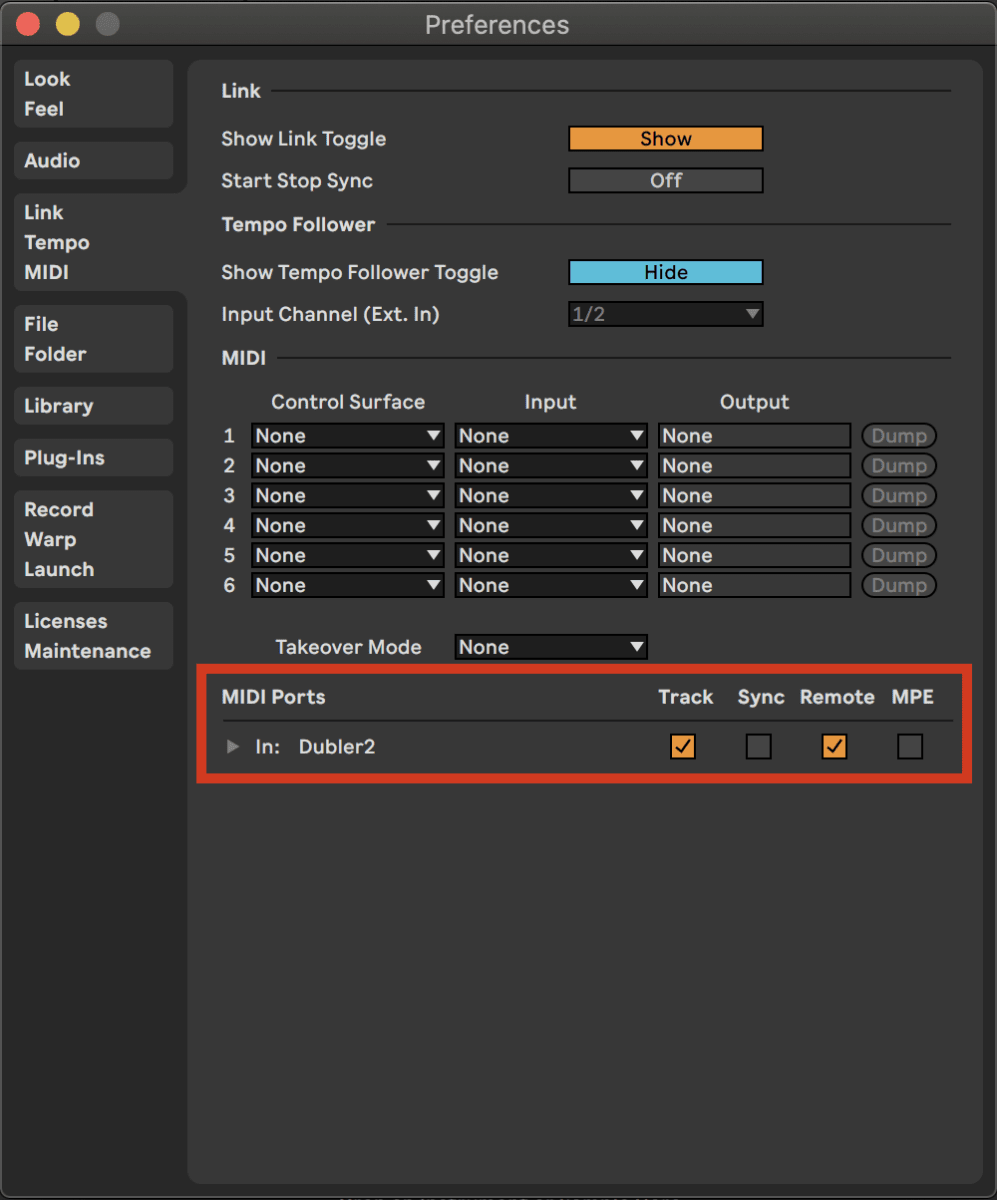 How to use Dubler 2 with Ableton Live