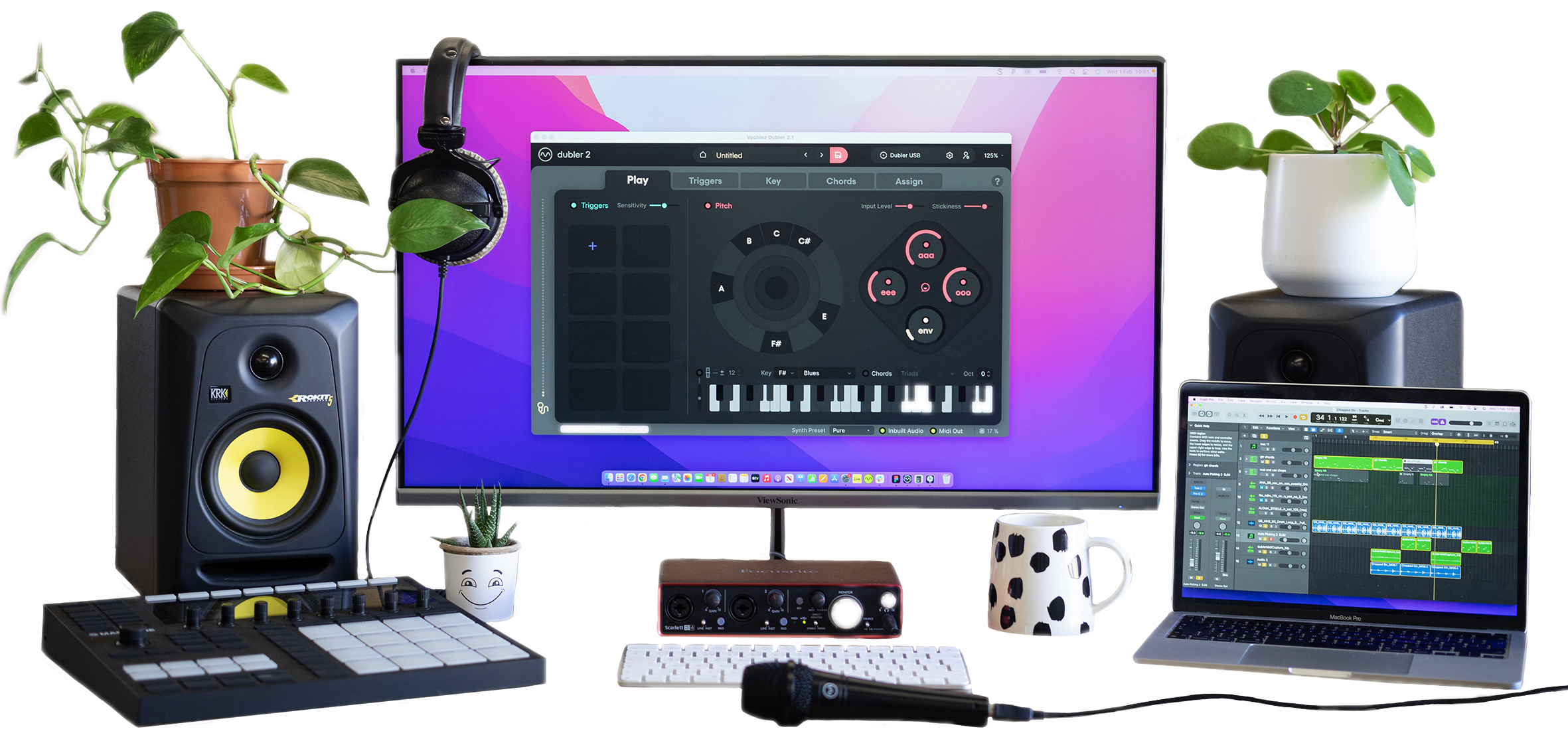 Your voice to MIDI, instantly