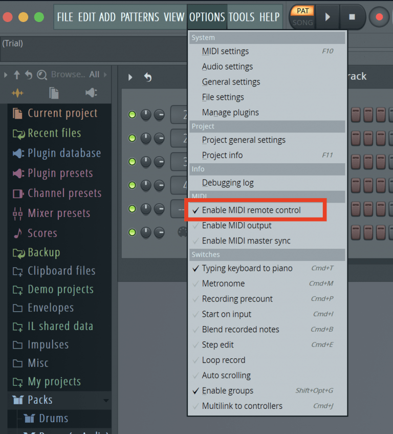 how to loop a section in fl studio