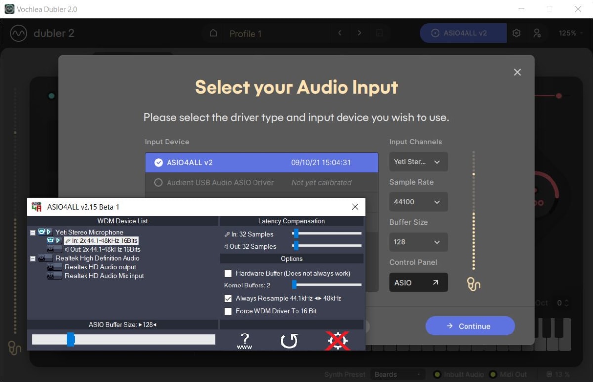 How to calibrate your own microphone with Dubler 2 on Window