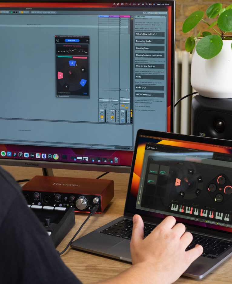 Your voice to MIDI, instantly | Dubler 2