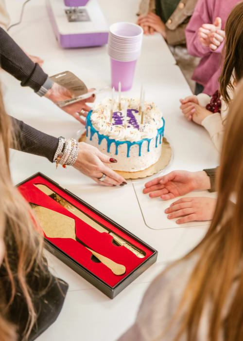 Host your next birthday party, dance celebration, or sewing event at The Three Muses of Bluffton