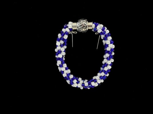 Kumihimo Beaded Bracelet 14