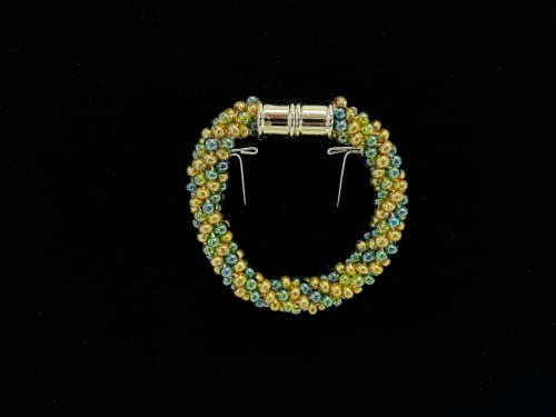 Kumihimo Beaded Bracelet 9