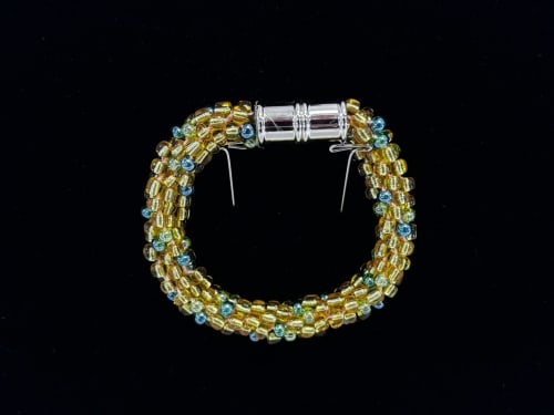 Kumihimo Beaded Bracelet 16
