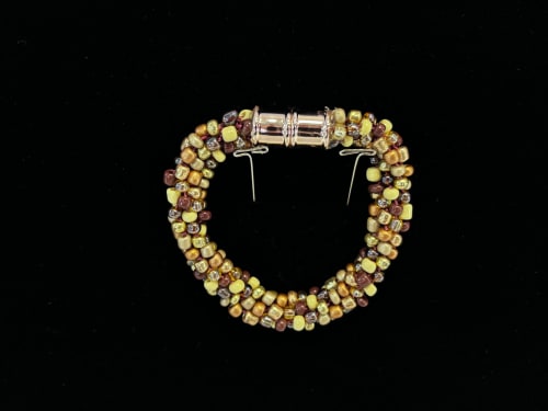 Kumihimo Beaded Bracelet 23