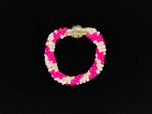 Kumihimo Beaded Bracelet 1