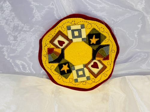Primitive Candle Mat
