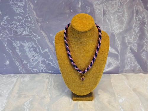 Kumihimo Beaded Necklace