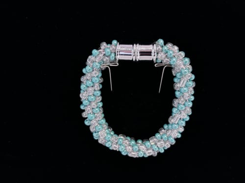 Kumihimo Beaded Bracelet 24