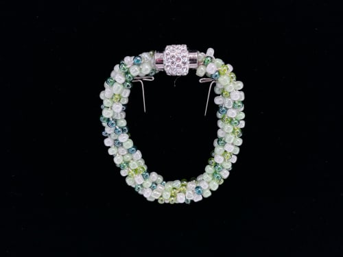 Kumihimo Beaded Bracelet 13