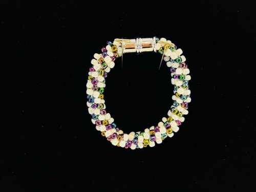 Kumihimo Beaded Bracelet 7