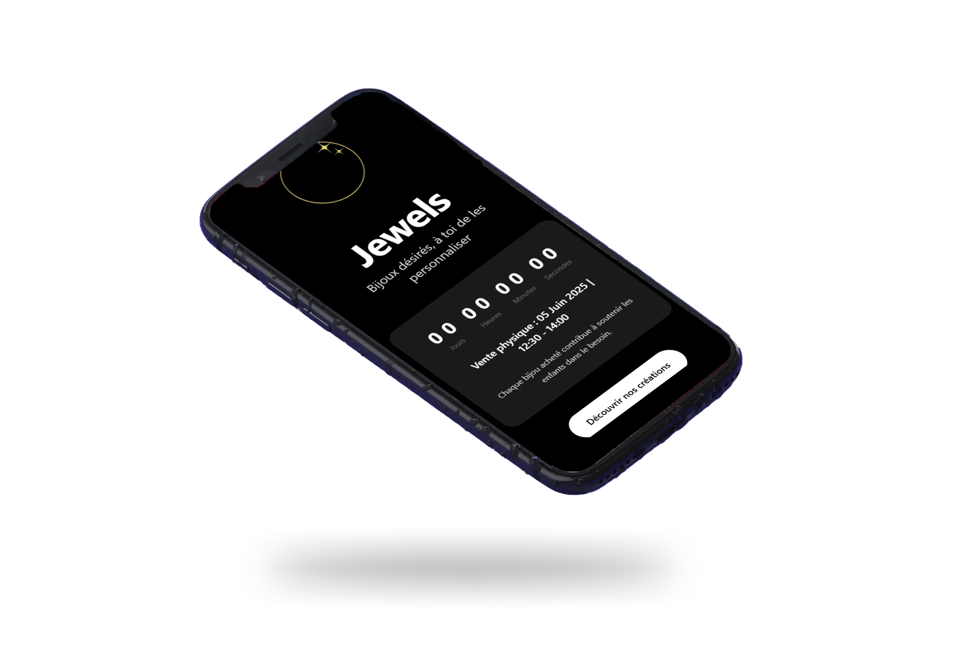 Aperçu mobile du projet Jewels